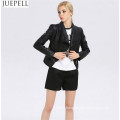 Women Leather Jacket Collar Neck Fashion Women′s Short Leather Jacket